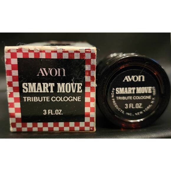 Vintage Avon Chess Knight Piece Bottle Smart Move Tribute Cologne Decanter 3oz - Picture 2 of 4